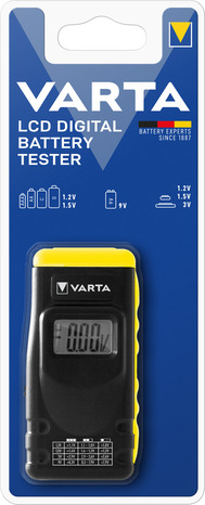 Testeur de piles universel LCD Digital battery - Varta - Brico Dépôt