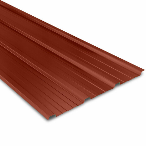 Bac en acier galvanisé rouge tuile 3 x 0,9 m - Brico Dépôt