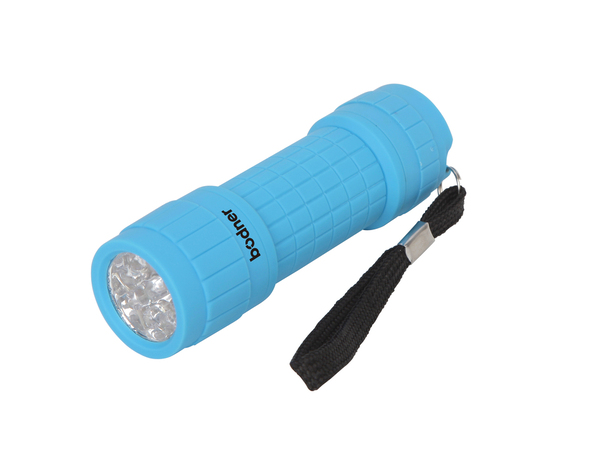 Mini lampe torche LED bleue - 27 lm - Bodner - Brico Dépôt