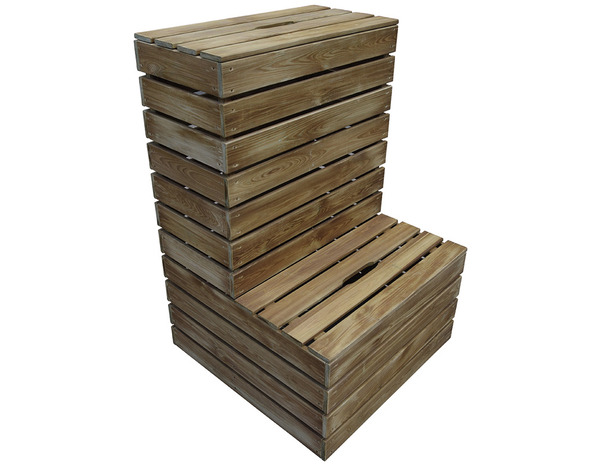 Composteur bois - 500 L - Brico Dépôt