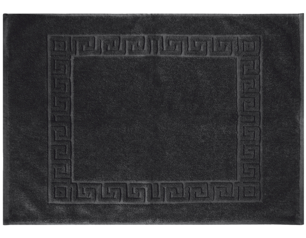 Tapis de bain "Tendance" noir 50 x 70 cm - Brico Dépôt