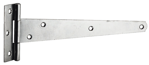 Penture anglaise en acier bichromaté blanc - L. 400 x l. 90 mm - AFBAT - Brico Dépôt