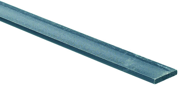 Plat en acier laminé vernis L. 1 m l. 25 mm Ep. 4 mm - Brico Dépôt