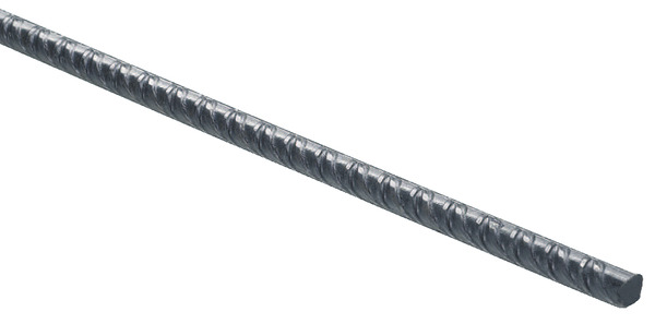 Rond à béton crénelé en acier laminé vernis L. 1 m Ø 8 mm - Brico Dépôt