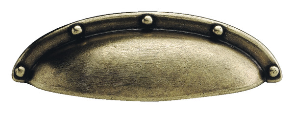 POIGNÉE "CUVETTE BRONZE" Bronze Entraxe 64 mm - Brico Dépôt