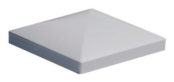 Chapeau PVC pour lisse de section - L. 12 cm x H. 25 mm x Ép. 1,3 mm - Brico Dépôt