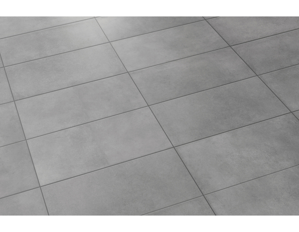 Carrelage de sol intérieur "Konkrete" gris - l. 30 x L. 61 cm - Cooke and Lewis - Brico Dépôt