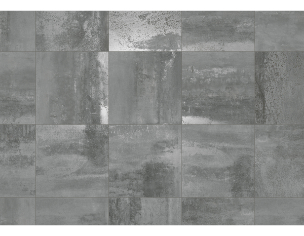 Carrelage de sol intérieur "Harias" gris anthracite - l. 45 x L. 45 cm - Cooke and Lewis - Brico Dépôt