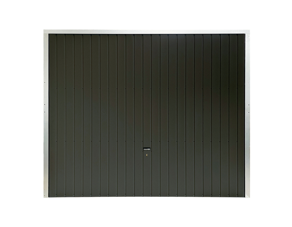 Porte de garage basculante 200 x 240 cm grise - GoodHome - Brico Dépôt