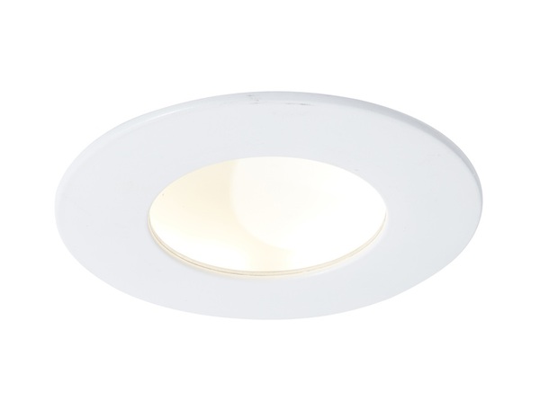 Lot de 3 spots LED "Regas" blanc IP20 - 500 lm - Colours - Brico Dépôt