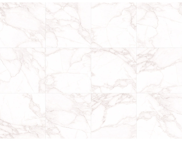 Carrelage de sol intérieur "Calacatto" blanc - l. 60 x L. 60 cm - Brico Dépôt