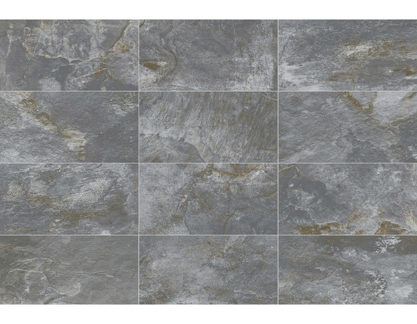 Carrelage intérieur sol/mur "Shaded" gris anthracite - l. 30,8 x L. 61,5 cm - Colours - Brico Dépôt