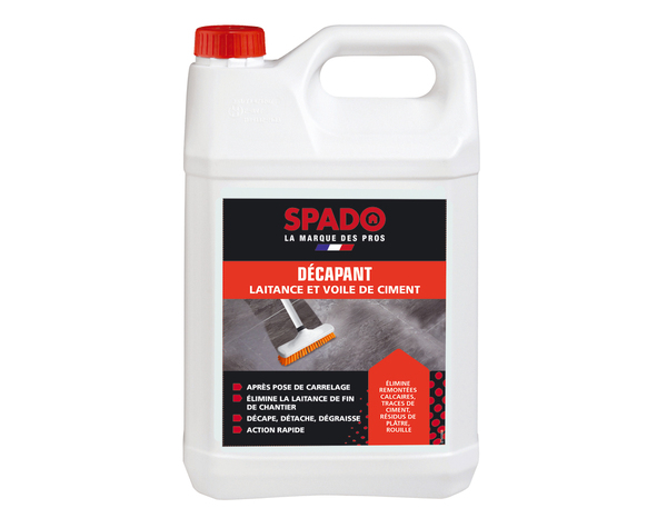 Décapant pour sols ciment et carrelages - Spado - Brico Dépôt