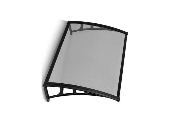 Marquise transparente en polycarbonate "Clear" 120 x 70 cm - Brico Dépôt