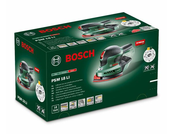 Ponceuse multifonction sans-fil - PSM 18 LI - Bosch - Brico Dépôt