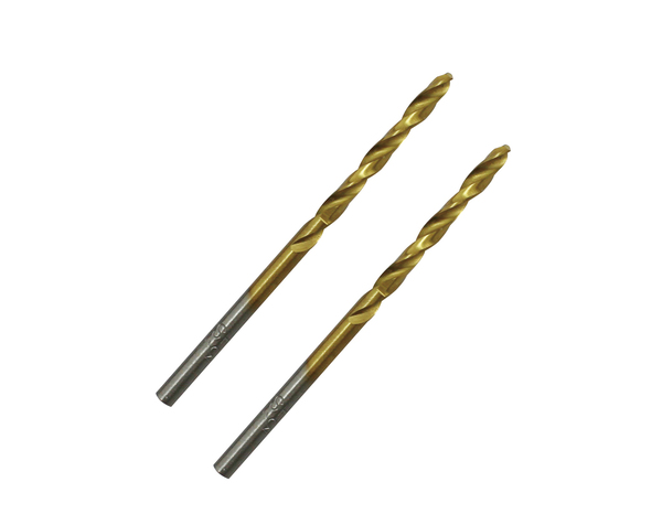 Lot de 2 foret en acier pour multi-matériaux tin, Diam. 3 x 61 mm - Erbauer - Brico Dépôt