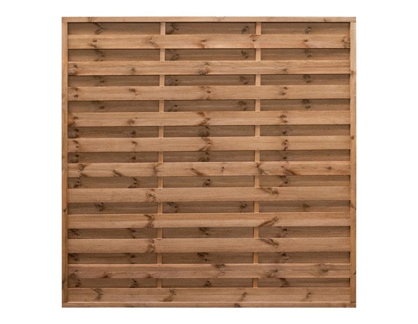 Panneau de clôture en bois - : H. 1,80 x L. 1,80 m - Brico Dépôt