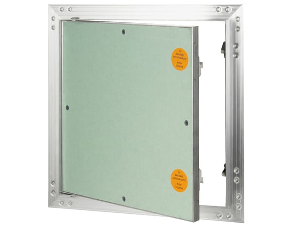 Trappe de visite en aluminium 40 x 40 cm système "PUSH" - Diall - Brico Dépôt