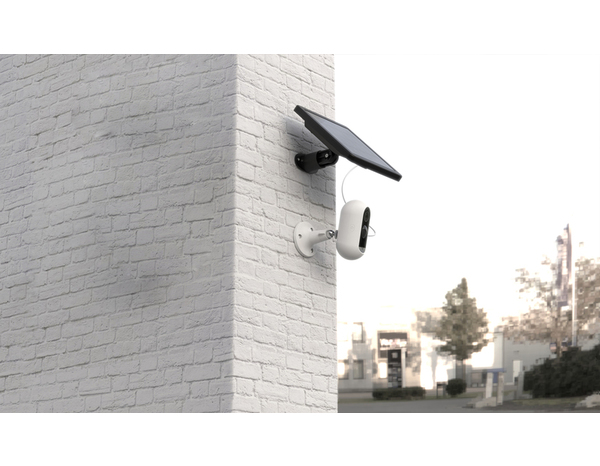 Caméra de surveillance extérieur rechargeable solaire WIFI - Brico Dépôt