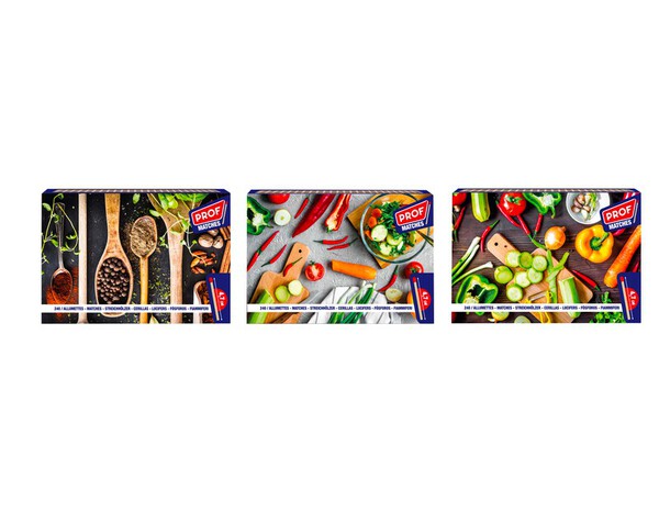 PROF Lot De 3 Bou00eetes De 240 Allumettes, Longueur 4,7 Cm, 720