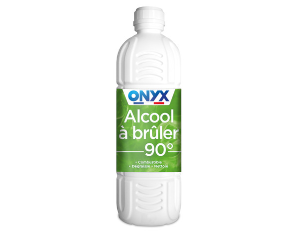 Alcool à brûler 90° nettoie et désinfecte - 1 L - Onyx - Brico Dépôt