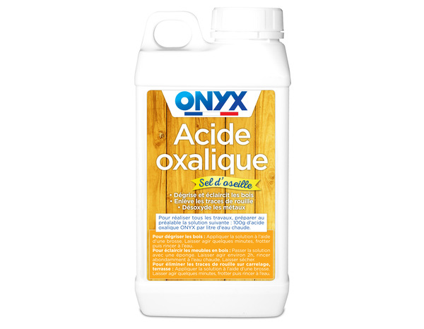 Acide oxalique sel d'oseille - 750 g - Onyx - Brico Dépôt