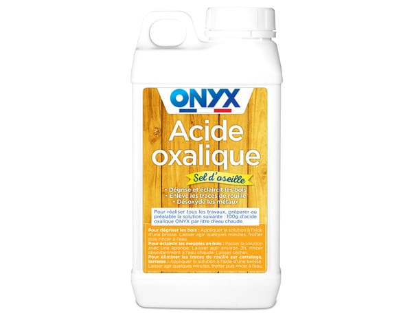 Acide oxalique sel d'oseille - 750 g - Onyx - Brico Dépôt