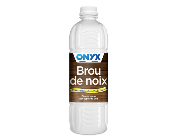 Brou de noix bois 1 L - Onyx - Brico Dépôt