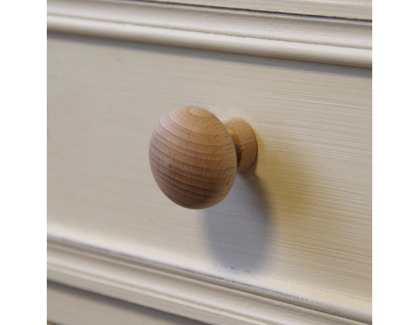 Bouton de meuble "Pine" en bois - Ø 35 mm - Brico Dépôt