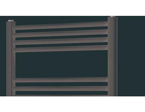 Radiateur sèche-serviettes en échelle 616 W 120 x 60 cm - Blyss - Brico Dépôt