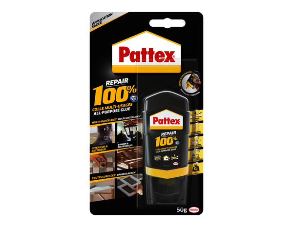 Colle multi-usages Pattex 100% , liquide transparente, flacon 50 g - Pattex - Brico Dépôt