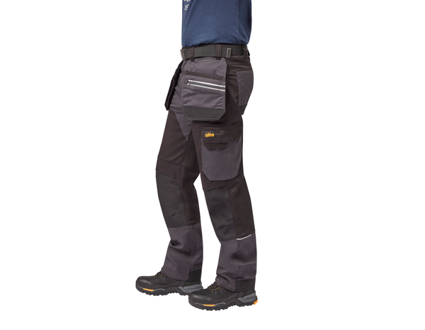 Pantalon de travail Kirksey n/gris taille 44 - Site - Brico Dépôt