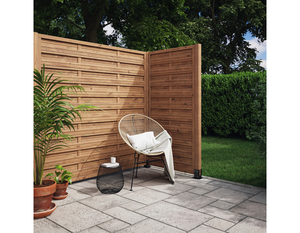 Panneau occultant "Cimia" H. 180 x L. 90 x EP. 3,5 cm - Brico Dépôt