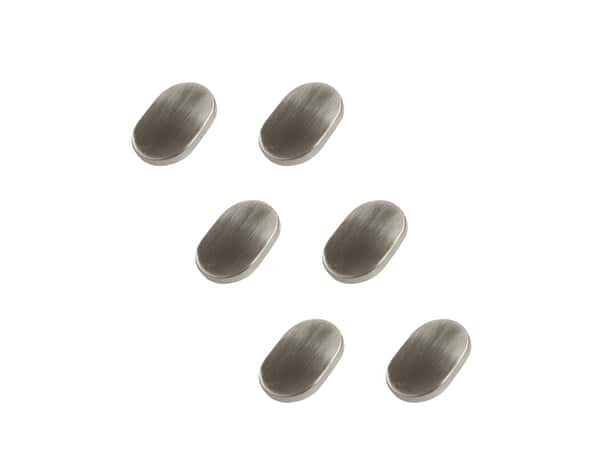 Lot de 6 boutons de meuble ovale "Marick" - Ø 35 mm - Brico Dépôt