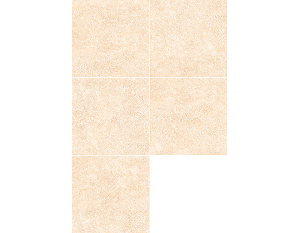 Carrelage de sol extérieur "Vaucluse" beige - l. 45,5 x L. 45,5 cm - Brico Dépôt