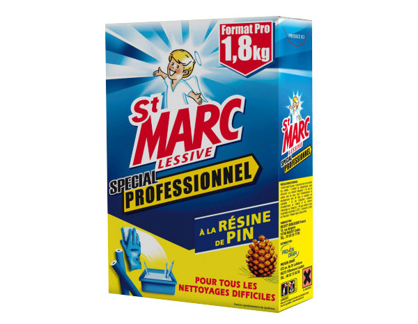 Lessive pro résine de pin 1,6 Kg - Saint Marc - Brico Dépôt