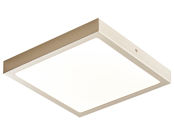 Plafonnier LED blanc carré "Hestia" - Cooke and Lewis - Brico Dépôt