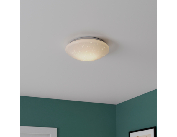 Plafonnier LED blanc rond "Leto" - Cooke and Lewis - Brico Dépôt