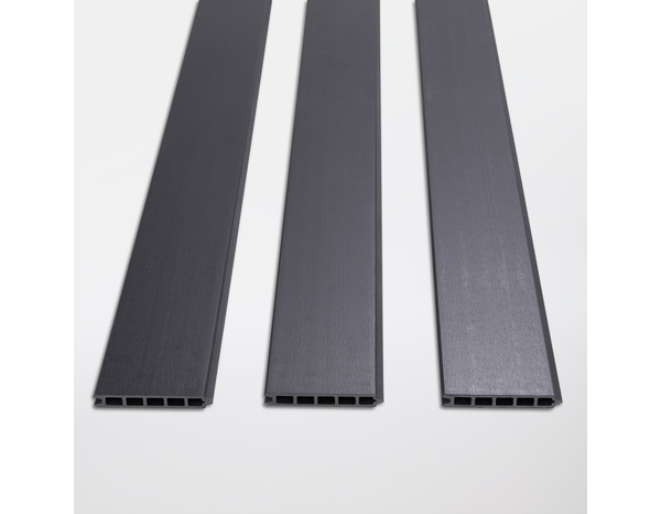 Lot de 3 lames clôture composite L. 1,80 m x H. 15,5 cm x Ep. 2,1 cm - Blooma - Brico Dépôt