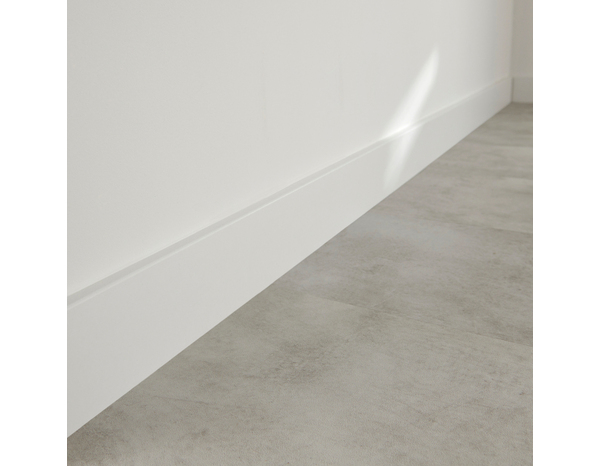 Plinthe moulurée blanche L. 220 cm x l. 100 mm x Ép. 16 mm - GoodHome - Brico Dépôt