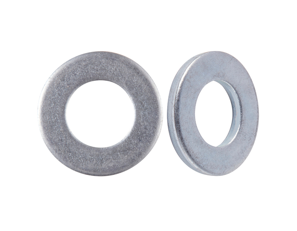 Boite de 2 kg de rondelles plates moyenne  4 x 9 mm en acier - Brenner - Brico Dépôt