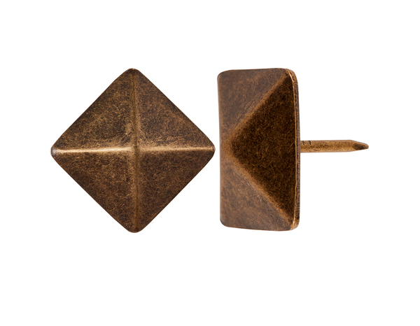 Sachet de 20 clous bronze tête diamant 19 x 20 mm acier - Brenner - Brico Dépôt
