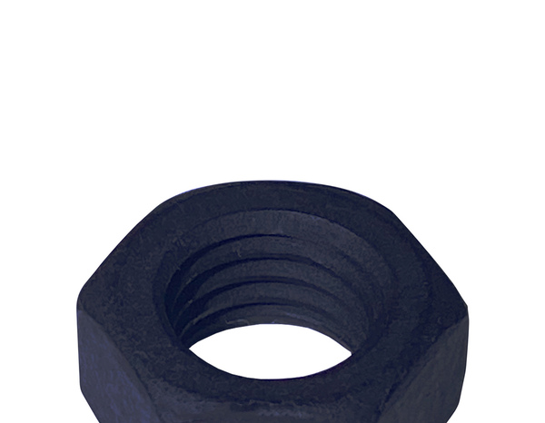 Boite de 2 kg d'écrous noirs tête hexagonale Ø7 mm en acier - Brenner - Brico Dépôt