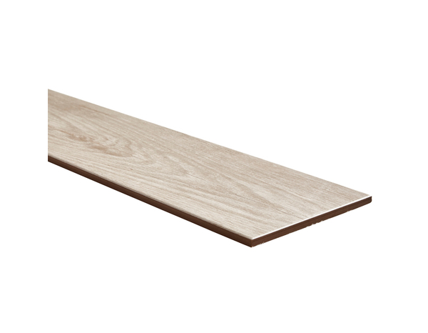 Carrelage de sol intérieur "Cotage Wood" blanc - l. 20 x L. 120 cm - Colours - Brico Dépôt