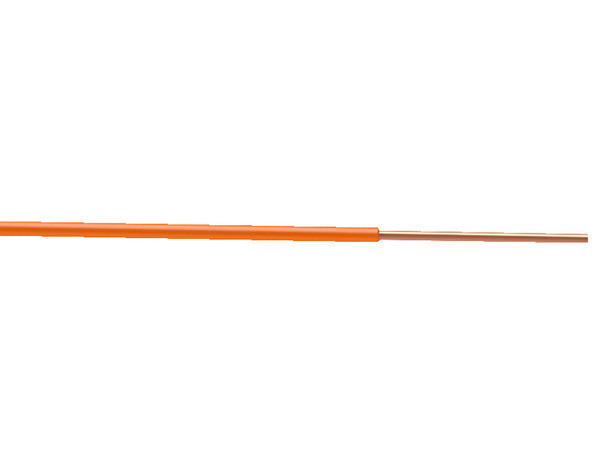 Fil électrique H07VU 1,5 mm² orange 100 m - Brico Dépôt