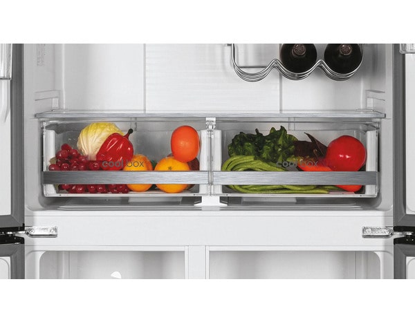 Réfrigérateur américain cube 432 L - H. 183 x l. 83,6 x P. 63,6 cm. - Candy - Brico Dépôt
