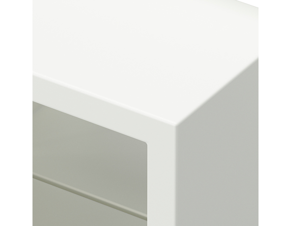 Lot de 3 cubes blanc 30 cm "Rabella" - Cooke and Lewis - Brico Dépôt
