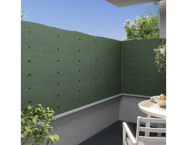 Brise-vue vert en PEHD H. 1,20 x L. 10 m 120 g/m² - Brico Dépôt