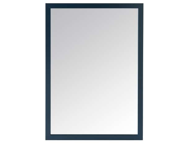 Miroir bleu "Perma" L. 100 x H. 70 cm - GoodHome - Brico Dépôt