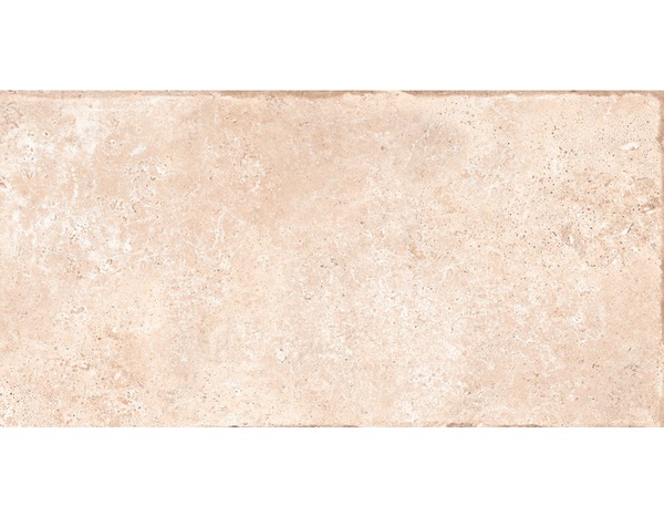 Carrelage de sol intérieur "Roma" aspect pierre beige - l.31 x L.62 cm. Ép. 7,4 mm. - Brico Dépôt